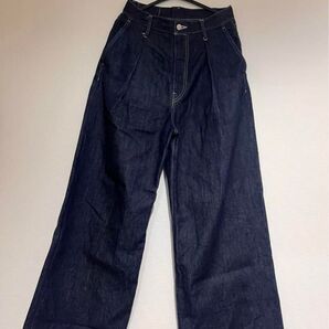 graphpaper selvage denim wide pants