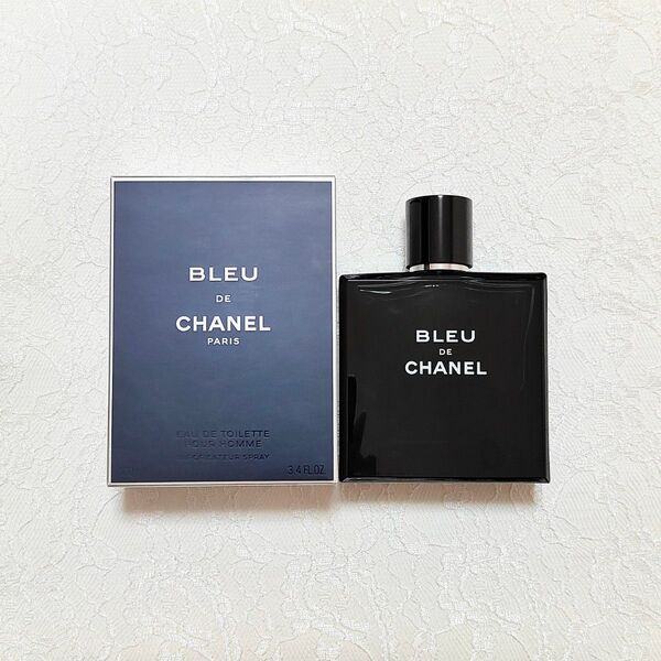 【残量9割】CHANEL ブルードゥシャネル オードゥトワレット(ヴァポリザター) 100ml