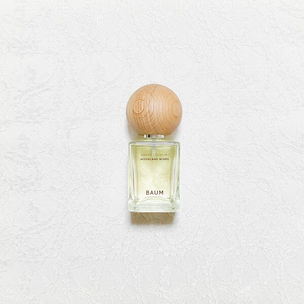 【残量9割】日本製 BAUM バウム オーデコロン ウッドランドウインズ 60ml