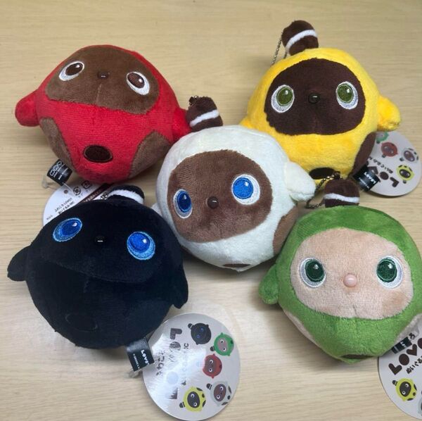 ③ ふわころ LOVOT ぬいぐるみ マスコット 5種セット