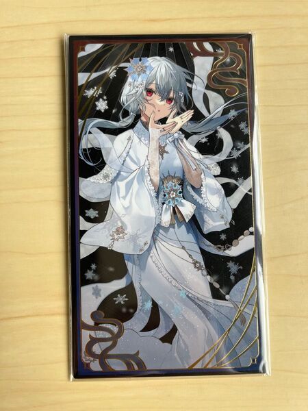 にじさんじ 葉加瀬冬雪 チケット風カード