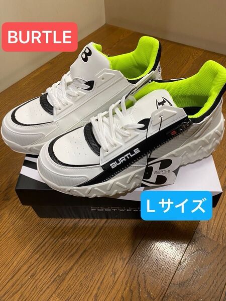 BURTLE バートル 3301 セーフティスニーカー 安全靴 ホワイト Lサイズ 26.0㎝から26.5㎝