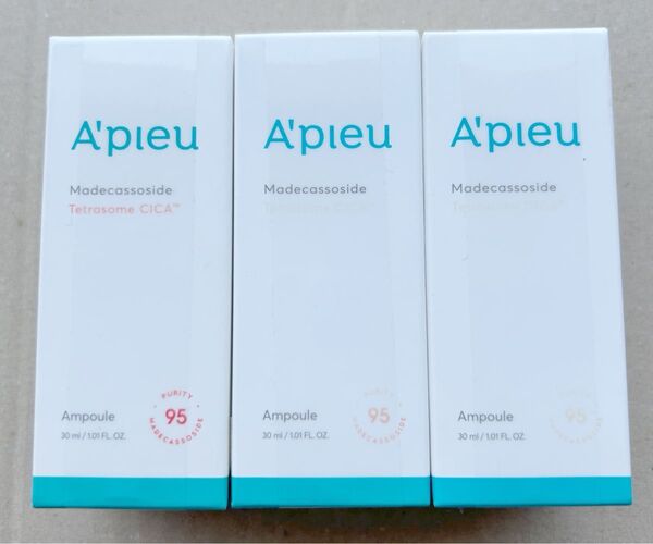 A'PIEU(アピュー) テトラソーム CICA美容液 A'pieu 30ml×3個セット