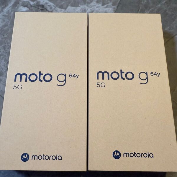 mo moto 5G g64y 2個セット 新品未使用