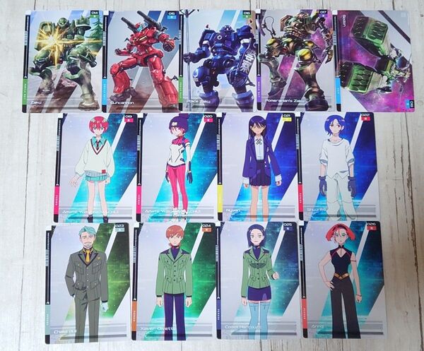 GUNDAM CARD COLLECTION ジークアクス ノーマルフルコンプ