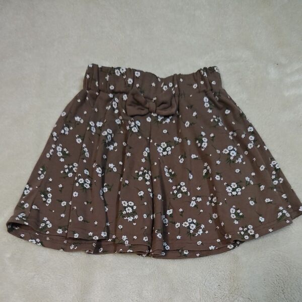 女の子 ショートパンツ キュロットパンツ 130cm