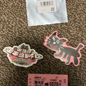 キヨの東キヨドーム in TOKYO DOME 15 anniversary H賞 ステッカー 3枚セット くじ THE キヨ猫