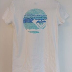 ROXY Tシャツ レディース ホワイト ROXY 半袖 Tシャツ ホワイト レディースtシャツ 綿100% ロキシー