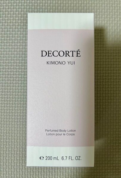 新品 DECORTE キモノ ユイ ボディローション 200mL