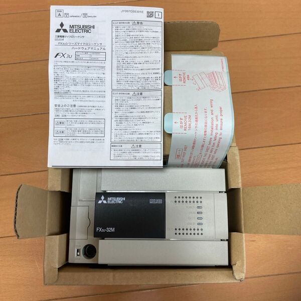 三菱電機 マイクロシーケンサ FX3U-32M 未使用