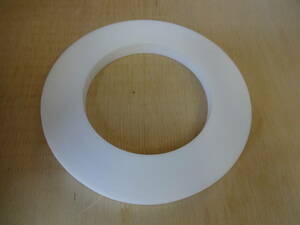 PT-40　４F　PTFE　4フッ化エチレン樹脂　Φ142.4±0.2×Φ88.9±0.2×10L位(有効)