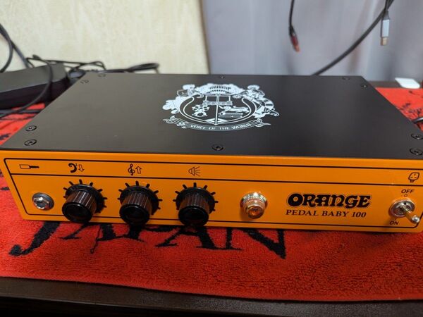orange pedal baby 100