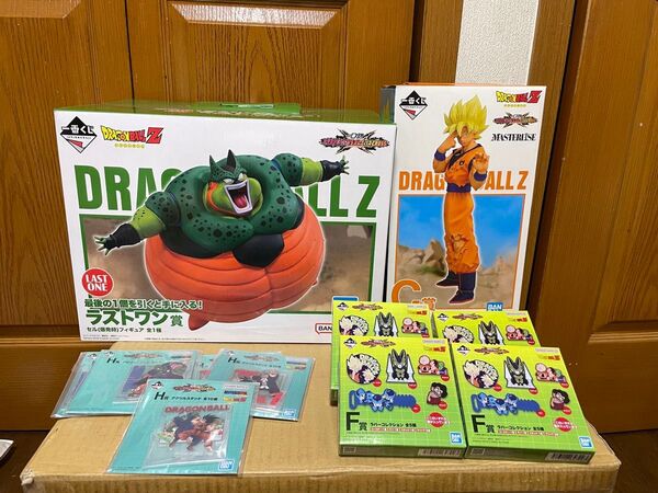一番くじ ドラゴンボール VSオムニバスCROSS C賞 超サイヤ人孫悟空 ラストワン賞 セル(爆発時) 2体セット おまけ付き