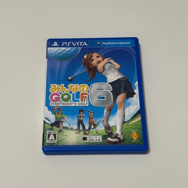 みんなのゴルフ6 Vita パッケージのみ
