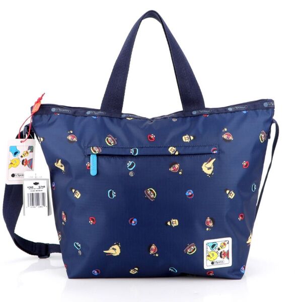 新品 レスポートサック セサミストリート ショルダー&トート 2wayバッグ 紺