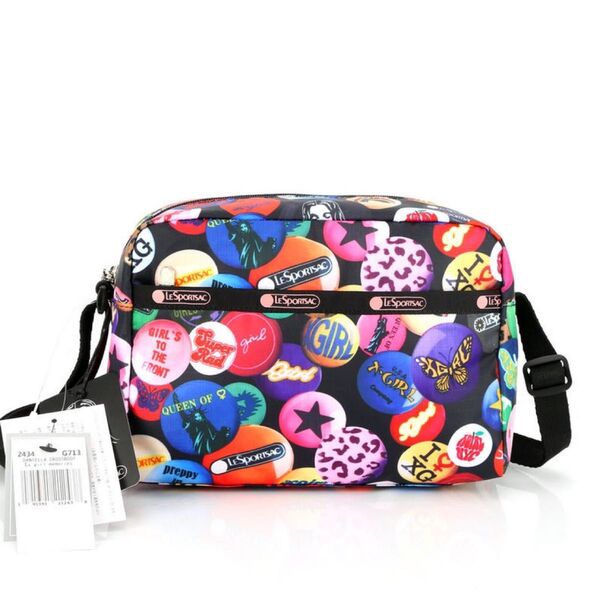 新品 X-girl レスポートサック 2434 軽量 sショルダーバッグ レア +シール付き