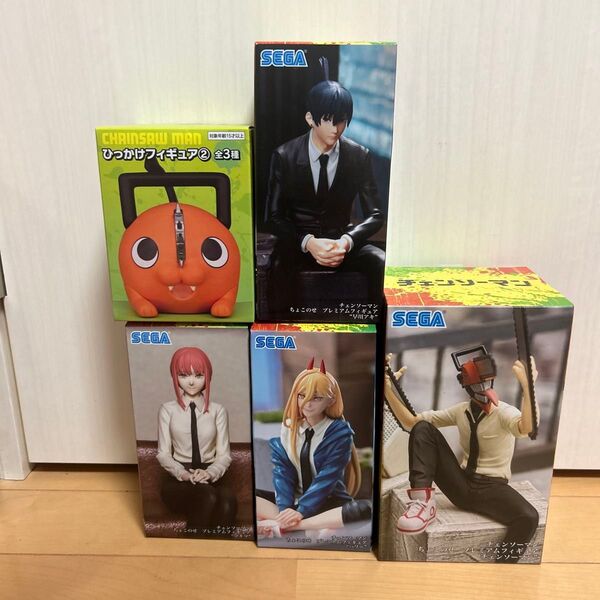 チェーンソーマン フィギュア ちょこのせ ひっかけ 早川アキ マキマ ポチタ パワー
