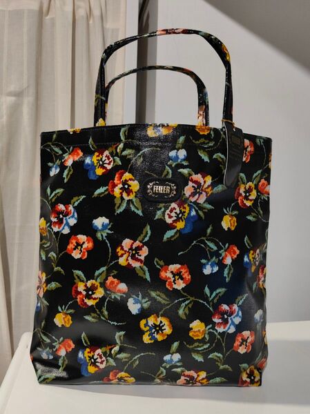 新品・未使用 FEILER フェイラー 花柄トートバッグ 日本製