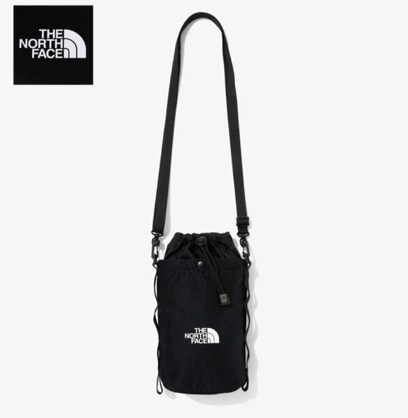 THE NORTH FACE ノースフェイス マルチボトルバッグ 保冷保温 カラビナ付 夏 アウトドア 登山 ブラック色 海外限定