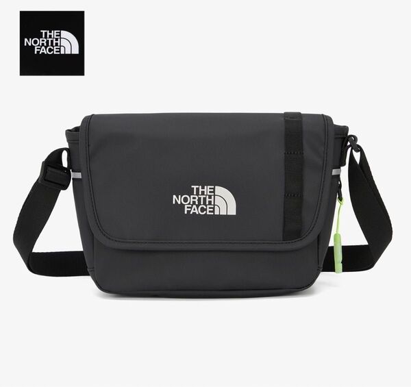 THE NORTH FACE ノースフェイス キッズ フラップクロスバッグ ショルダーバッグ タウンユース ブラック 海外限定