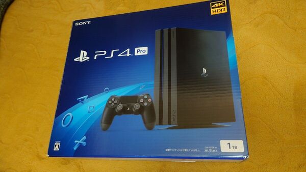 PlayStation4 Pro ジェット・ブラック 1TB CUH-7200BB01