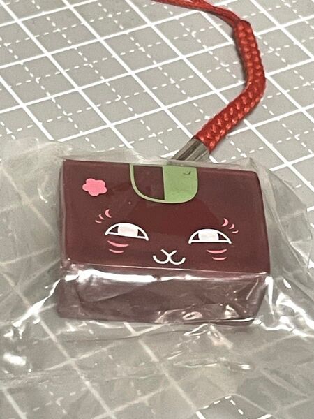 夏目友人帳 ニャンコ先生 和菓子 ようかん 羊羹 根付 キーホルダー ガチャガチャ カプセルトイ