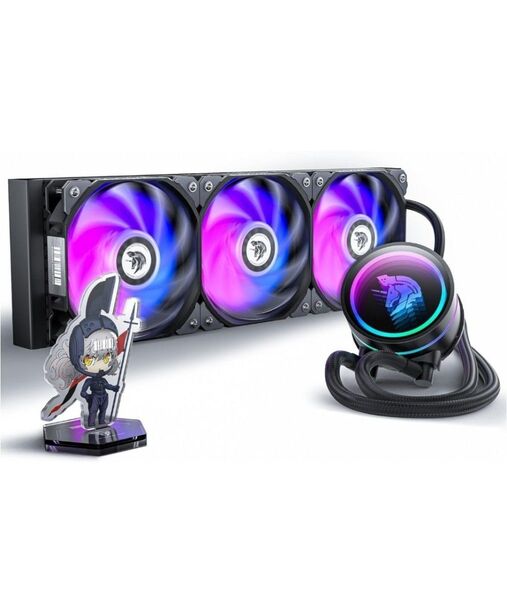 早い者勝ち! AsiaHorse 360 簡易水冷 CPUクーラー 黒