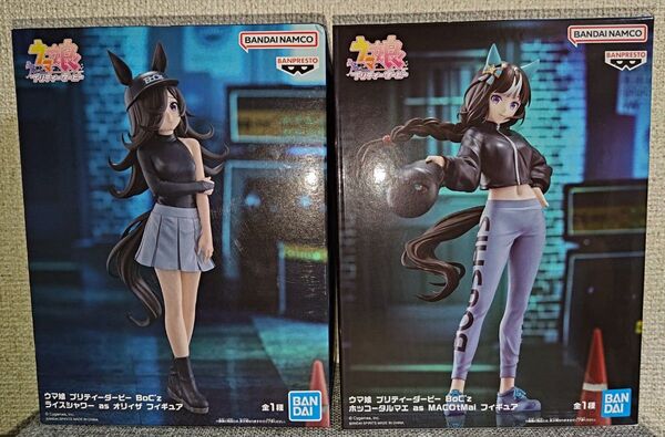 ウマ娘 プリティーダービー BoC'z ライスシャワー ホッコータルマエ プライズ フィギュア セット