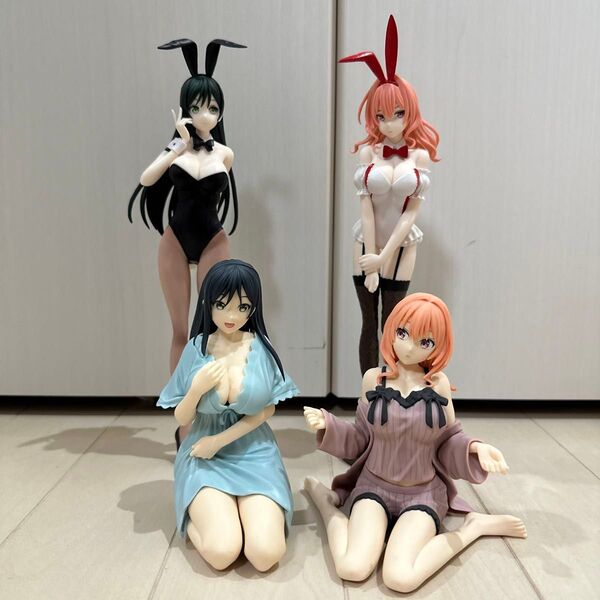 甘神さんちの縁結び 甘神夕奈 甘神夜重 フィギュア セット 箱なし プライズ
