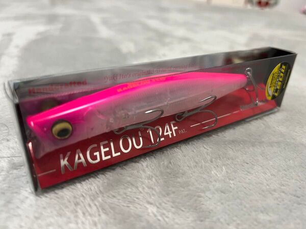 Megabass KAGELOU124F /メガバス カゲロウ124F #GP PINK BACK ピンクバック