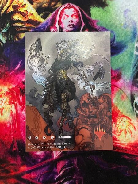 完成した賢者、タミヨウ FOIL ミニポスター MTG