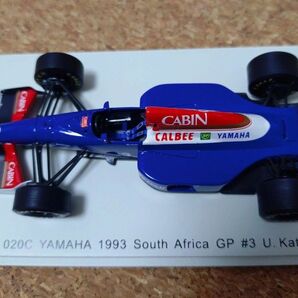 1/43 スパークティレル ヤマハ 020C 1993 南アフリカGP 片山右京