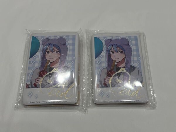 Neo-Porte 白雪レイド 描き下ろし スクエア缶バッジ ネオポルテ