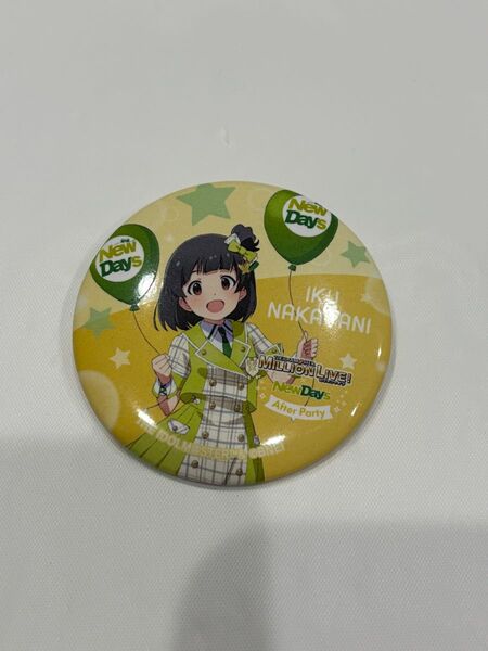 アイドルマスターミリオンライブ 中谷育 缶バッジ アイマス