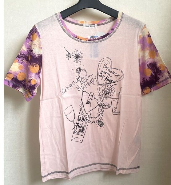 グラフィックプリントTシャツM-Lサイズ新品タグ付プレゼント接触冷感クールシャツ