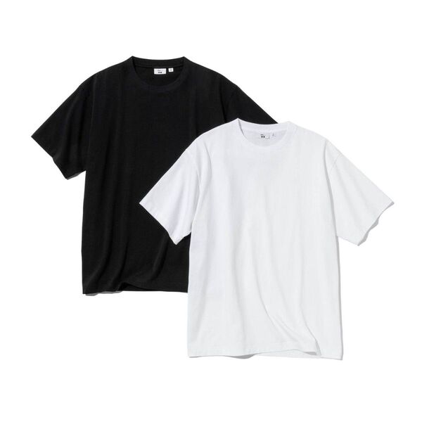 値下げ不可 黒 L Ron Herman × UNIQLO エアリズムコットン
