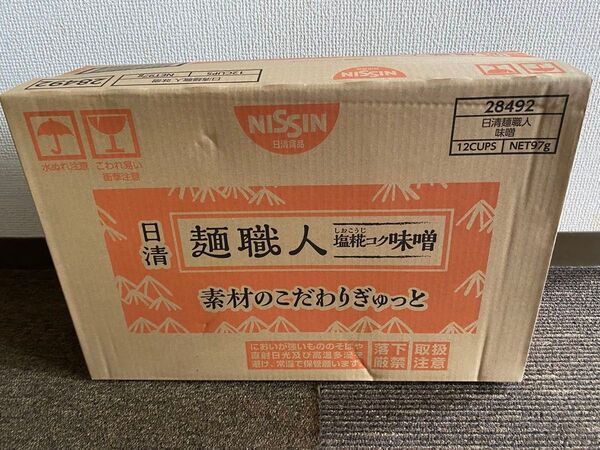 日清 麺職人 味噌 1ケース 12個