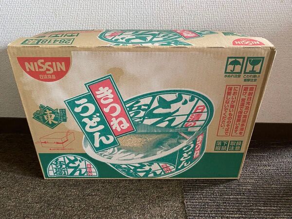 日清 どん兵衛 きつねうどん 東 1ケース 計12食