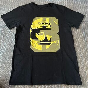 Joey Dunlop イエロー ヘルメット tシャツ 半袖 ヴィンテージ