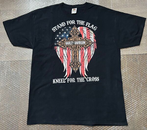 FRUIT OF THE LOOM HARLEY DAVIDSON PRINT T-SHIRT ハーレーダヴィッドソン Tシャツ