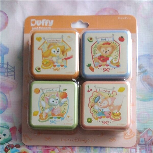 ☆ダッフィー&フレンズ☆ ダッフィー ワンダフルキッチン 缶入りキャンディー TDS入園者限定【新品未開封】販売終了品