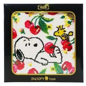 ☆スヌーピー☆ FEILER × PEANUT SNOOPY TOWN タオルハンカチ【新品・未使用品】