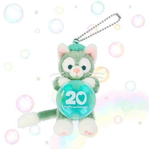 ☆ジェラトーニ☆ TDS ダッフィーフレンズ 20周年:カラフルハピネス ぬいぐるみチャーム 【新品・未使用品】入園者限定