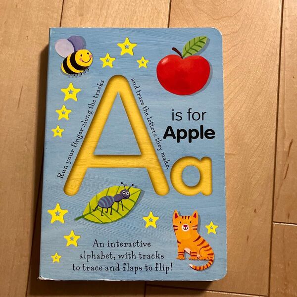 A is for Apple tiger tales 英語 絵本 アルファベット