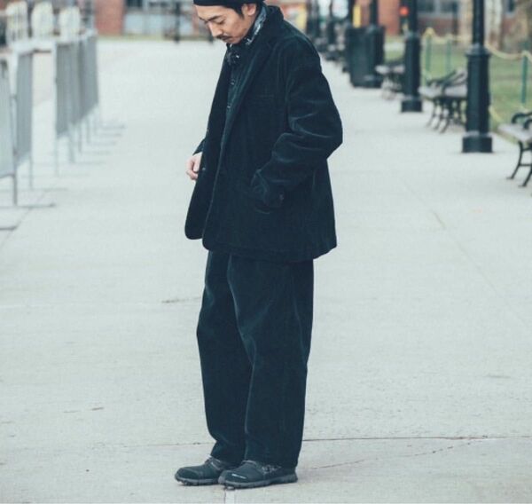 PORTER CLASSIC CORDUROY PANTS ビンテージ ワイド ブリスベン・モス社