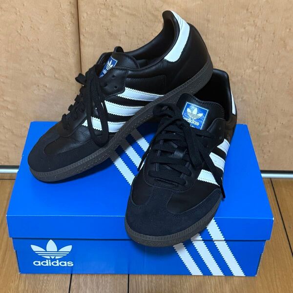 adidas SAMBA VEGAN 26cm ブラック