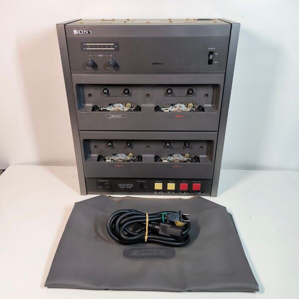 希少動作品 SONY CCP-1310F カセットデュプリケーター 両面高速ダビング カセットデッキ