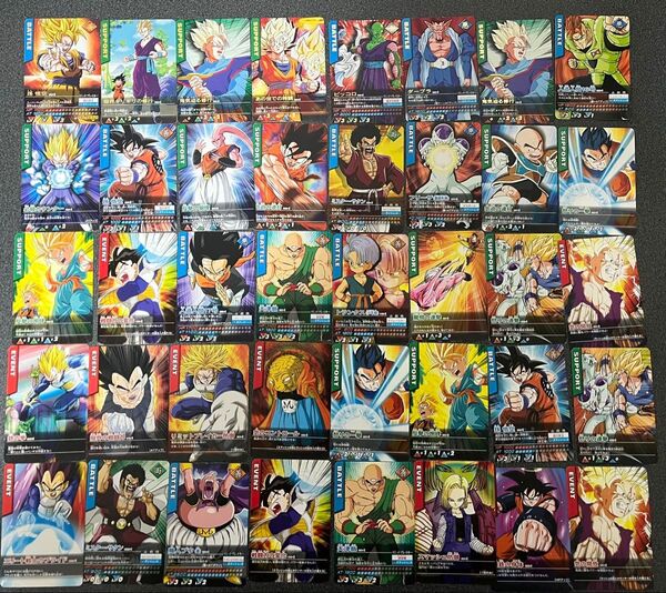 【ジャンク品】ドラゴンボールデータカードダスz1 ノーマル、金レア約40枚