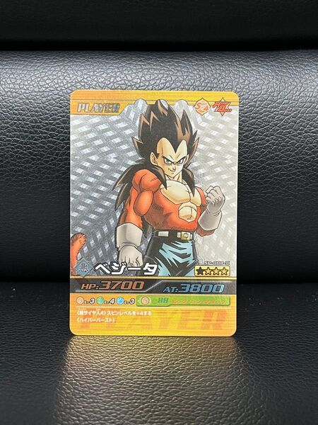 ドラゴンボールデータカードダス爆裂インパクトシークレットレアスーパーサイヤ人4ベジータ SP-008-Ⅲ