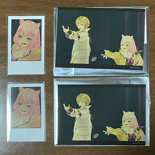にじさんじ 歌謡祭 2024 ヤン・ナリ チェキ風カード&ブロマイド